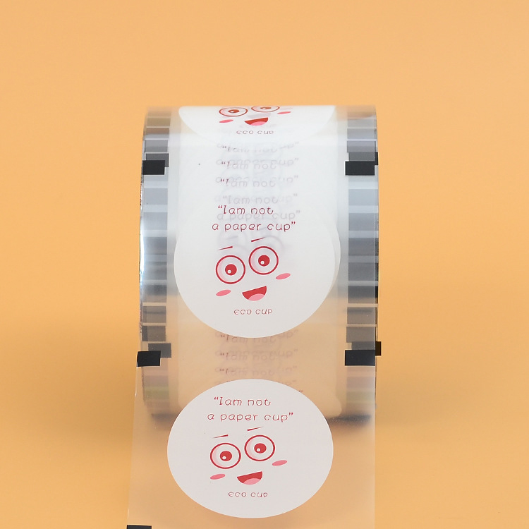 Custom Printed PVC  PET  OPS Plastic Heat Wrap Shrink Sleeve Label Film For Bottles