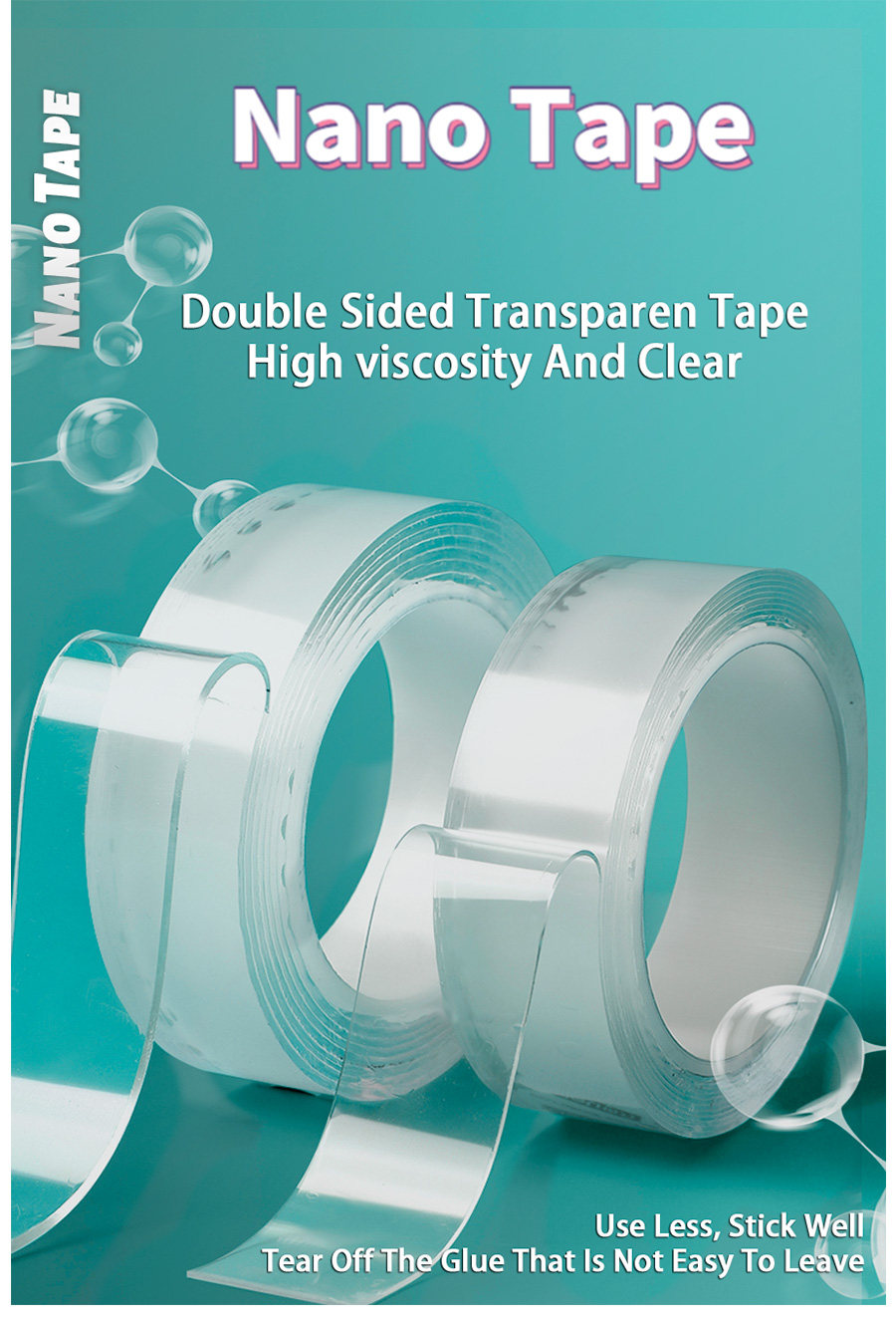 Transparent Car Super Sticky Gel Nano Tape