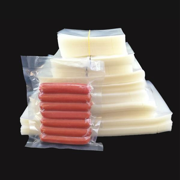 Custom transparent plastic food meat heating freezer food packaging nylon frozen vacuum food bags