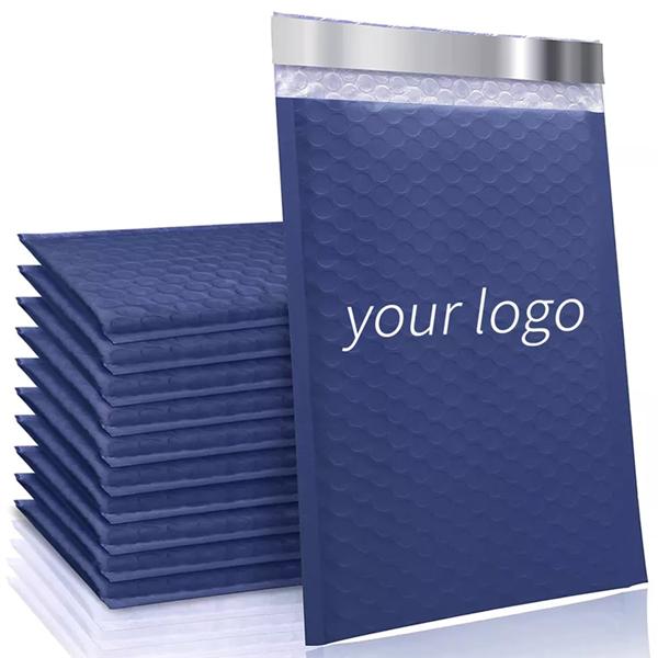 Custom Logo Colorful Plastic Bubble Padded Shipping Envelope Postal Courier Bags Co-extrusion Poly Logistics Mailing Bags Bubble Mailers