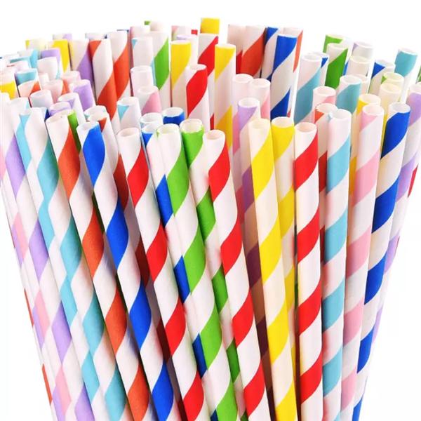 China manufacturer Wholesale mixed design paper straws biodegradable drinking manufacturer paper straw